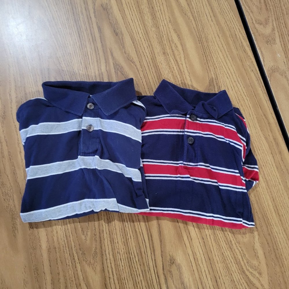Boys ling sleeve polo